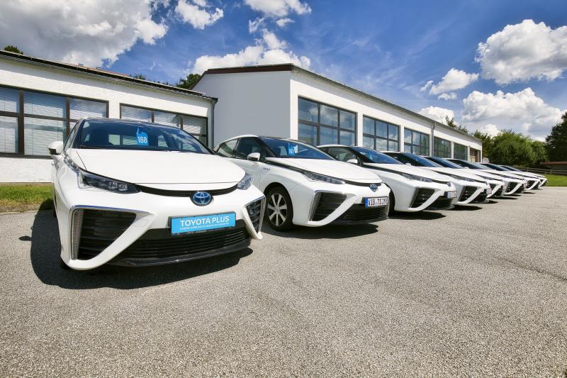 Mirai Flotte bei Autohaus Schober Mirai Flotte bei Autohaus Schober